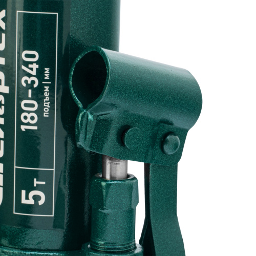 Домкрат гидравлический бутылочный, 5 т, 180-340 мм Сибртех по ценам производителя в Воронеже с доставкой по всей России
