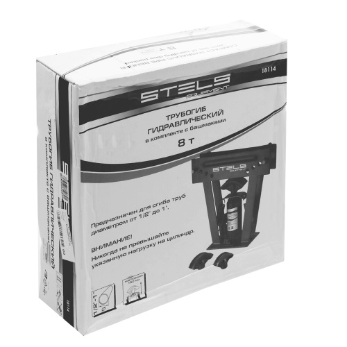 Трубогиб гидравлический, 8 т, в комплекте с башмаками 1/2-1 Stels по ценам производителя в Воронеже с доставкой по всей России