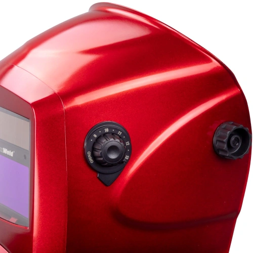 Маска сварщика КОРУНД-2 красная (ф-р 7100V), без коробки по ценам производителя в Воронеже с доставкой по всей России