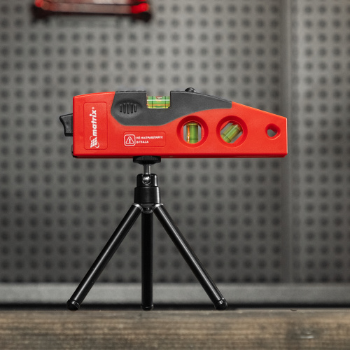 Лазерный уровень, 180 мм, 220 мм штатив, 4 глазка Matrix по ценам производителя в Воронеже с доставкой по всей России