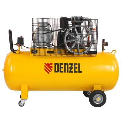 Компрессор воздушный, ременный привод BCI5500-T/270, 5.5 кВт, 270 литров, 850 л/мин Denzel по ценам производителя в Воронеже с доставкой по всей России