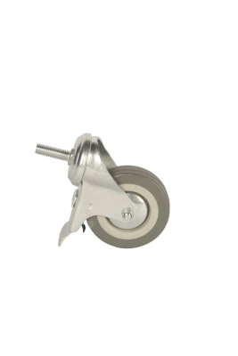 Колесо аппаратное поворотное SCtgb 93 75 мм с болтом и тормозом (F) по ценам производителя в Воронеже с доставкой по всей России