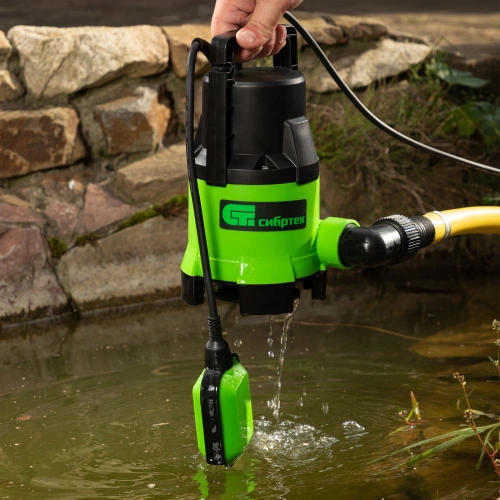 Дренажный насос для грязной воды СДН650-35, 650 Вт, напор 8 м, 11000 л/ч Сибртех по ценам производителя в Воронеже с доставкой по всей России