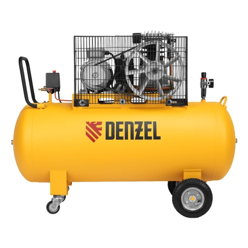 Компрессор воздушный BCI3000-T/200, ременный привод , 3.0 кВт, 200 литров, 530 л/мин Denzel по ценам производителя в Воронеже с доставкой по всей России