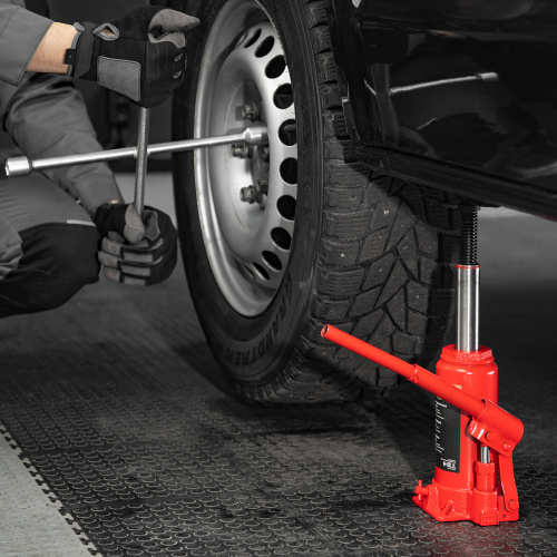 Домкрат гидравлический бутылочный, 5 т, h подъема 195-380 мм Sparta по ценам производителя в Воронеже с доставкой по всей России