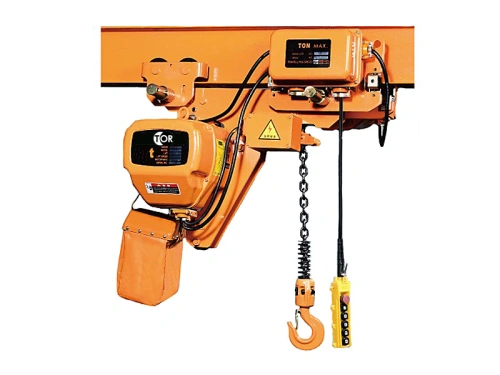 Таль передвижная с уменьшенной строительной высотой  1т  6м 380В электрическая цепная TOR HHBDSL-01 по ценам производителя в Воронеже с доставкой по всей России