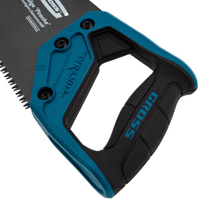 Ножовка по дереву "PIRANHA", 400 мм, 7 TPI, 3D-зуб, тефлоновое покрытие полотна, двухкомпонентная рукоятка Gross по ценам производителя в Воронеже с доставкой по всей России