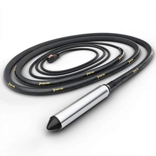 Высокочастотный глубинный вибратор без встроенного преобразователя 5 м Vektor EL 63 по ценам производителя в Воронеже с доставкой по всей России