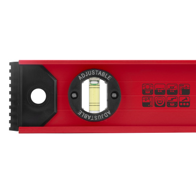 Уровень алюминиевый "Рельс", 400 мм, 3 глазка, усиленный Matrix по ценам производителя в Воронеже с доставкой по всей России