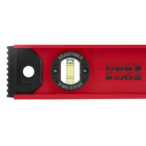 Уровень алюминиевый "Рельс", 400 мм, 3 глазка, усиленный Matrix по ценам производителя в Воронеже с доставкой по всей России