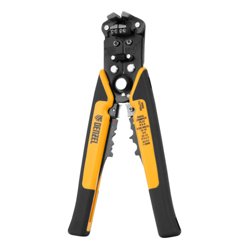 Щипцы для зачистки электропроводов 0,2-6 мм², функция обрезания проводов Denzel по ценам производителя в Воронеже с доставкой по всей России