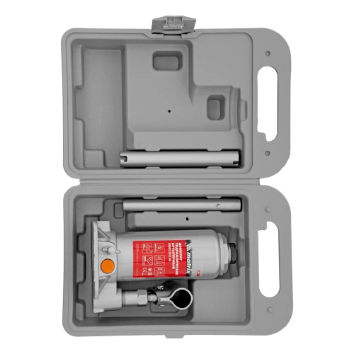 Домкрат гидравлический бутылочный, 3 т, h подъема 178-343 мм, в пластиковом кейсе Matrix по ценам производителя в Воронеже с доставкой по всей России