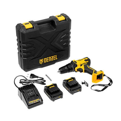Дрель-шуруповерт аккумуляторная CDL-12-02BM, Li-Ion, 12 В, 2 акк. Denzel по ценам производителя в Воронеже с доставкой по всей России