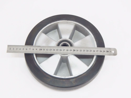 Колесо резиновое 250х50 мм с подшипником для тележек гидравлических HW по ценам производителя в Воронеже с доставкой по всей России