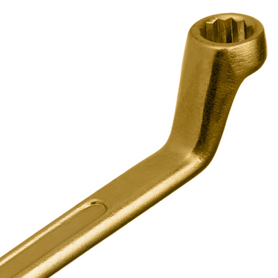 Ключ накидной, 10 х 13 мм, желтый цинк Сибртех по ценам производителя в Воронеже с доставкой по всей России