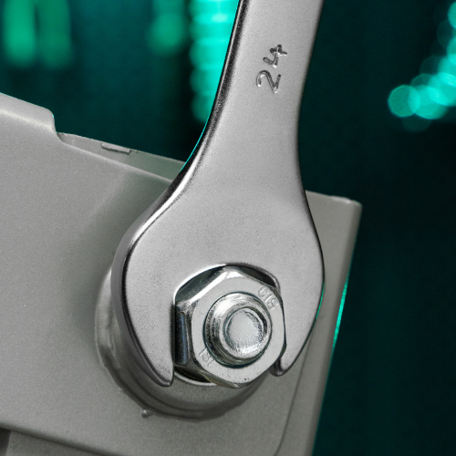 Ключ комбинированный, 24 мм, CrV, матовый хром Stels по ценам производителя в Воронеже с доставкой по всей России