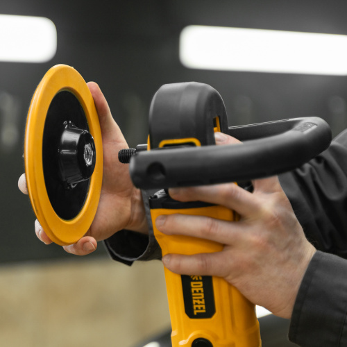 Машина полировальная CP-180, 1400 Вт, 180 мм, 0-3000 об/мин Denzel по ценам производителя в Воронеже с доставкой по всей России