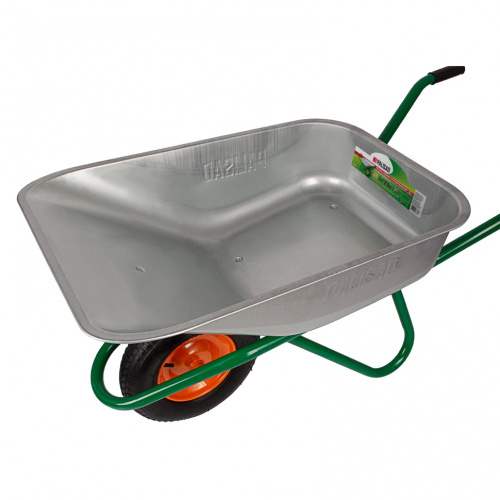 Тачка садово-строительная, усиленная, грузоподъемность 200 кг, объем 90 л по ценам производителя в Воронеже с доставкой по всей России