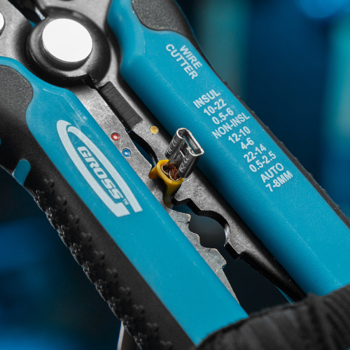 Щипцы для зачистки электропроводов, 0.05-8 кв.мм Gross по ценам производителя в Воронеже с доставкой по всей России