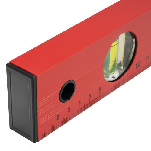 Уровень алюминиевый, 600 мм, 3 глазка, красный, линейка Matrix по ценам производителя в Воронеже с доставкой по всей России