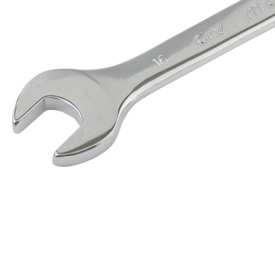 Ключ комбинированный, 16 мм, CrV, полированный хром Matrix по ценам производителя в Воронеже с доставкой по всей России