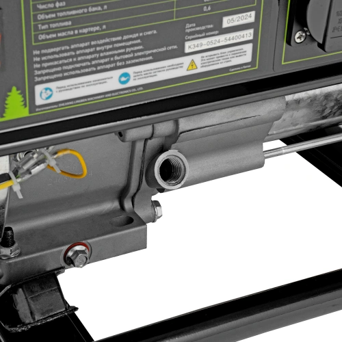 Генератор бензиновый БС-3500, 3.2 кВт, 230В, четырехтактный, 15 л, ручной стартер Сибртех по ценам производителя в Воронеже с доставкой по всей России