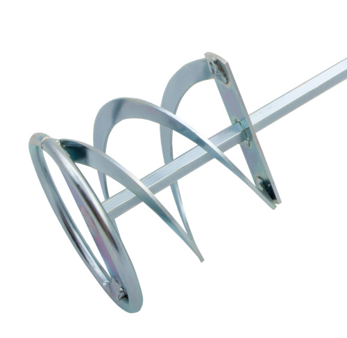 Миксер для красок и штукатурных смесей, 80 х 400 мм, оцинкованный, шестигранный хвостовик 8 мм Denzel по ценам производителя в Воронеже с доставкой по всей России