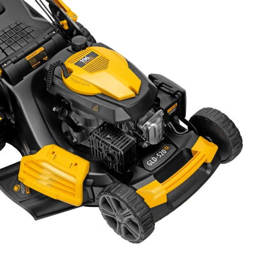 Газонокосилка бензиновая GLD-520SP, 196 куб.см, ширина 52 см, привод, 7 уровней,травосборник 60 л Denzel по ценам производителя в Воронеже с доставкой по всей России