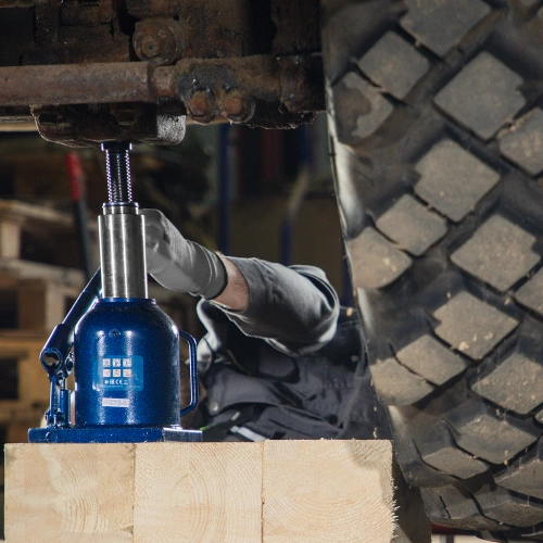 Домкрат гидравлический бутылочный телескопический, 10 т, H подъема 170-430 мм Stels по ценам производителя в Воронеже с доставкой по всей России