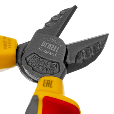 Бокорезы, диэлектрические рукоятки, до 1000 В, трехкомпонентные рукоятки, 180 мм Denzel по ценам производителя в Воронеже с доставкой по всей России