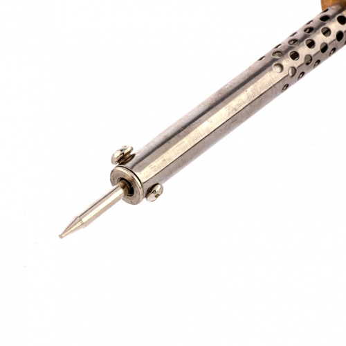 Паяльник с ручкой из дерева, 30 Вт, 220 В Sparta по ценам производителя в Воронеже с доставкой по всей России