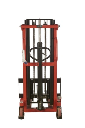 Штабелер гидравлический 1,0 т 2,0 м TOR CTY-EH с раздвижными вилами по ценам производителя в Воронеже с доставкой по всей России