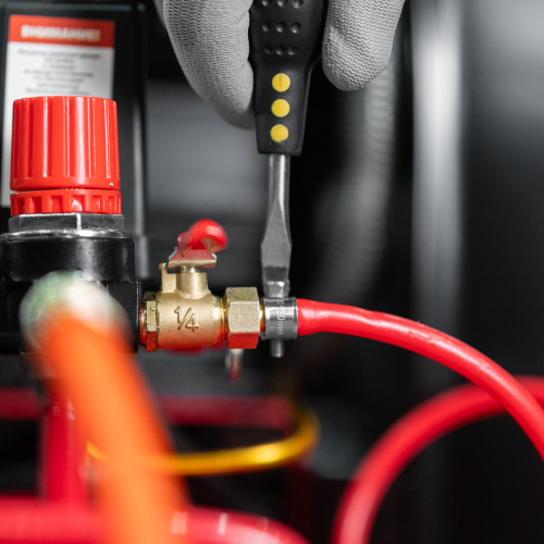 Компрессор воздушный ременный привод КР2500/80, 2,5 кВт, 80 литров, 420 л/мин МТХ по ценам производителя в Воронеже с доставкой по всей России