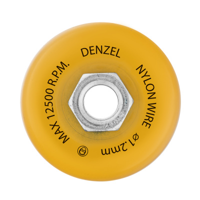 Щетка для УШМ, 75 мм, Чашка, нейлоновая щетина, М14 Denzel по ценам производителя в Воронеже с доставкой по всей России