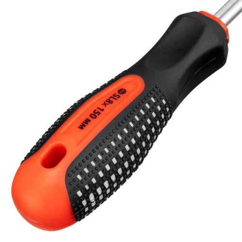 Отвертка Fusion, SL8 х 150 мм, CrV, трехкомпонентная рукоятка "Anti slip" Matrix по ценам производителя в Воронеже с доставкой по всей России