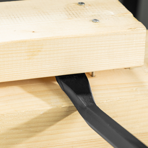 Лом-гвоздодер, 450 мм, шестигранный 16 мм, окрашенный, сталь 65 Denzel по ценам производителя в Воронеже с доставкой по всей России