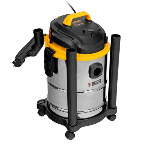 Пылесос строительный SVC15, 1200 Вт, бак 15 л, шланг 2 м Denzel по ценам производителя в Воронеже с доставкой по всей России