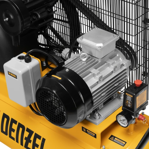 Компрессор воздушный рем. привод BCV 4000-T/100, 4,0 кВт, 100 литров, 690 л/мин Denzel по ценам производителя в Воронеже с доставкой по всей России