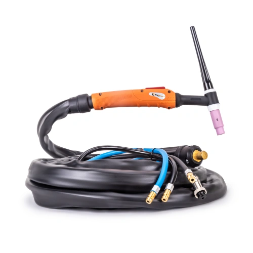 FoxWeld Горелка UnoTIG-18 4м (разъем 35мм2, с кнопкой, ж/охл.) (пр-во FoxWeld/КНР) по ценам производителя в Воронеже с доставкой по всей России