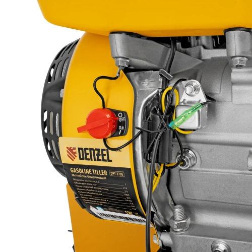 Мотоблок DPT-370S, 7 л.с., ремен.сцеп, фрез 3х4, ШОМ, передачи 3В/1Н Denzel по ценам производителя в Воронеже с доставкой по всей России