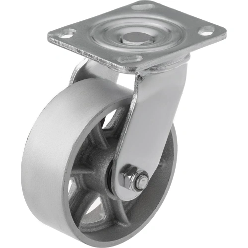 Колесо большегрузное поворотное SCS 55 125 мм чугунное (N) купить в Москве с доставкой по всей России | ProtosMarket.ru