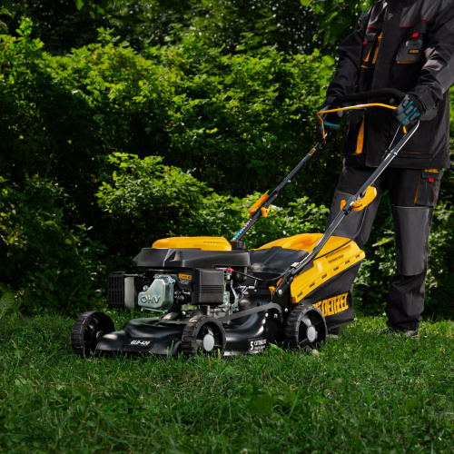 Газонокосилка бензиновая GLD-420, 146 см3, ширина 42 см, 40 л Denzel по ценам производителя в Воронеже с доставкой по всей России