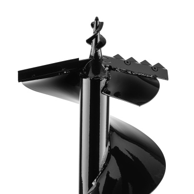 Шнек для грунта ER-300, диаметр 300 мм, длина 800 мм,соединение 20 мм, съемный нож Denzel по ценам производителя в Воронеже с доставкой по всей России