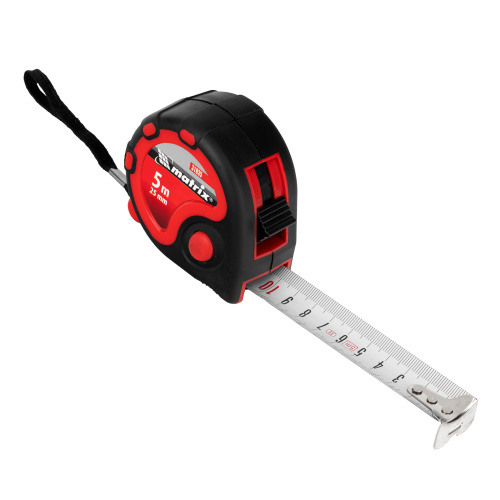 Рулетка Status 3 fixations,5 м х 25 мм,двухкомпонентный корпус,3 фиксации ленты Matrix по ценам производителя в Воронеже с доставкой по всей России