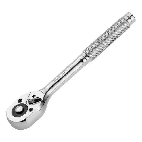 Ключ-трещотка 3/8", 45 зубьев, цельнометаллический, с быстрым сбросом, CrV, хром Сибртех по ценам производителя в Воронеже с доставкой по всей России