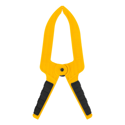 Струбцина клещеобразная, удлиненная 50 х 80 мм двухкомпонентные рукоятки Denzel по ценам производителя в Воронеже с доставкой по всей России