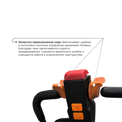 Самоходная тележка PROLIFT M2 SD15L (2 АКБ) по ценам производителя в Воронеже с доставкой по всей России