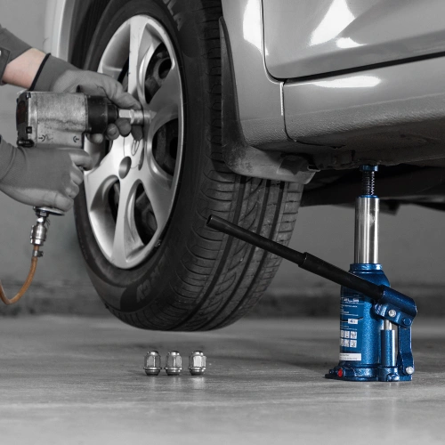 Домкрат гидравлический бутылочный телескопический, 4 т, подъем 170-420 мм Stels по ценам производителя в Воронеже с доставкой по всей России