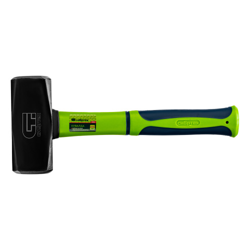 Кувалда, 2000 г, фибергласовая обрезиненная рукоятка Сибртех по ценам производителя в Воронеже с доставкой по всей России