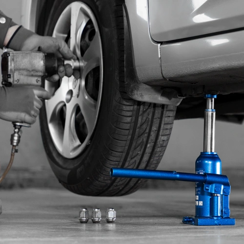 Домкрат гидравлический бутылочный телескопический, 2 т, H подъема 170-380 мм Stels по ценам производителя в Воронеже с доставкой по всей России